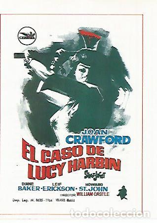 Postkarten: CROMO CINE 1503: EL CASO DE LUCY HARBIN - Varios