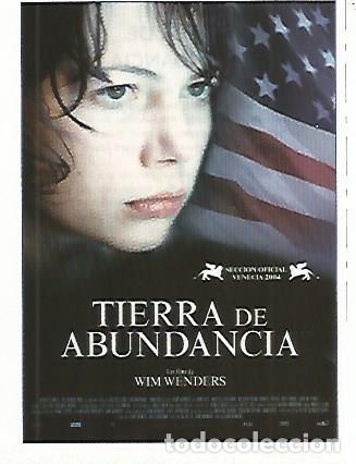 Postkarten: CROMO CINE 1517: TIERRA DE ABUNDANCIA - Varios