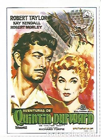 Postales: CROMO CINE 1538: AVENTURAS DE QUINTIN DURWARD - Varios