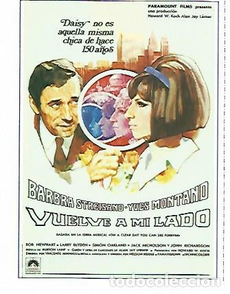Postales: CROMO CINE 1545: VUELVE A MI LADO - Varios