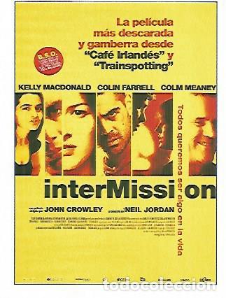 Postales: CROMO CINE 1575: INTERMISSION - Varios
