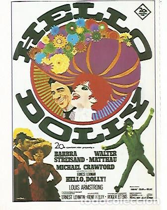 Postales: CROMO CINE 1584: HELLO DOLLY - Varios - Foto 1