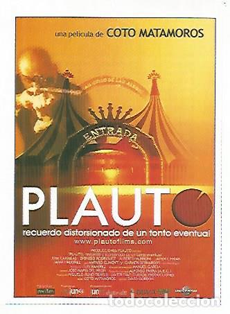 Postales: CROMO CINE 1599: PLAUTO - Varios