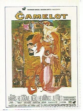 Postales: CROMO CINE 1583: CAMELOT - Varios