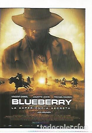 Postales: CROMO CINE 1595: BLUEBERRY. LA EXPERIENCIA SECRETA - Varios