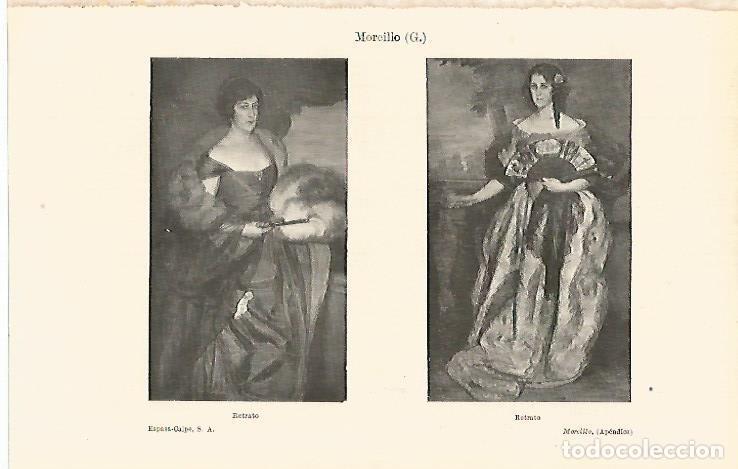 Cartes Postales: LAMINA ESPASA 17654: Retratos por G. Morcillo - Varios