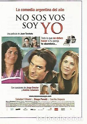 Postcards: CROMO CINE 1640: NO SOS VOS SOY YO - Varios