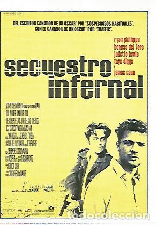 Postcards: CROMO CINE 1628: SECUESTRO INFERNAL - Varios