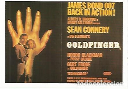 Postcards: CROMO CINE 1645: GOLDFINGER - Varios