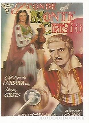 Postcards: CROMO CINE 1658: EL CONDE DE MONTECRISTO - Varios