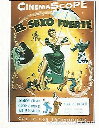 Postcards: CROMO CINE 1687: EL SEXO FUERTE - Varios