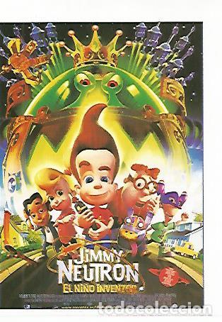 Postkarten: CROMO CINE 1684: JIMMY NEUTRON EL NI&Ntilde;O INVENTOR - Varios