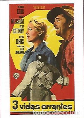 Postcards: CROMO CINE 1702: 3 VIDAS ERRANTES - Varios