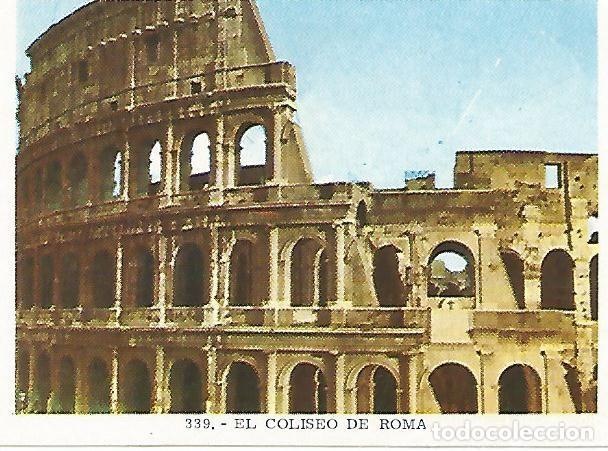 Cartes Postales: CROMO no 339. El Coliseo de Roma - Varios