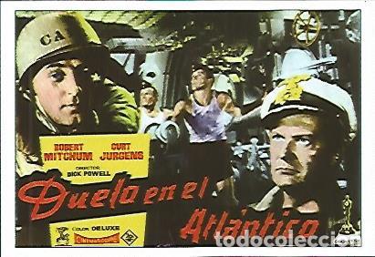 Postais: CROMO CINE 1701: DUELO EN EL ATLANTICO - Varios