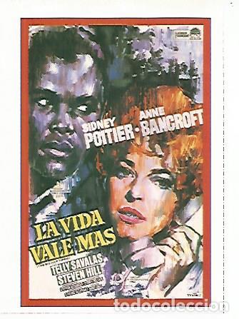 Cartes Postales: CROMO CINE 1730: LA VIDA VALE MAS - Varios