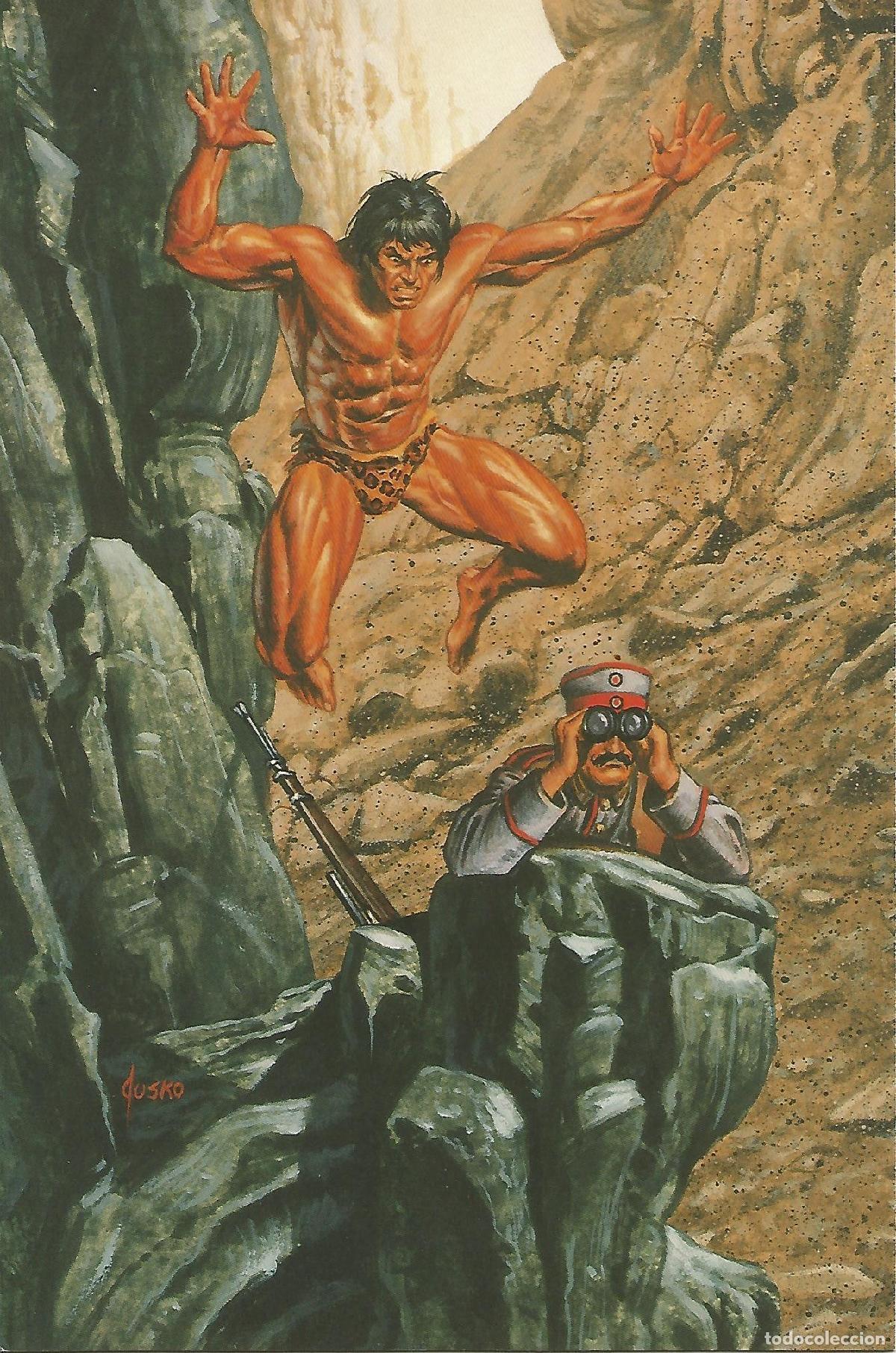 Cartes Postales: Colossal Card 30: Joe Jusko. Silent Avenger - Joe Jusko