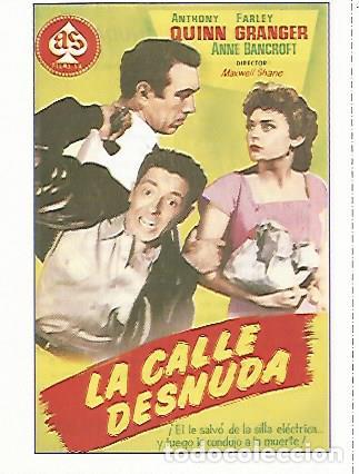 Postkarten: CROMO CINE 1733: LA CALLE DESNUDA - Varios