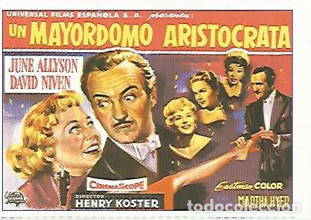 Postkarten: CROMO CINE 1757: UN MAYORDOMO ARISTOCRATA - Varios