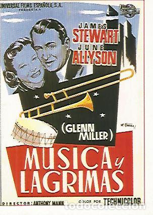 Postkarten: CROMO CINE 1755: MUSICA Y LAGRIMAS - Varios