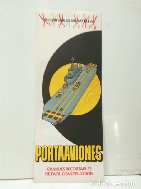 Postkarten: RECORTABLES SALVATELLA : PORTAAVIONES - Grandes Recortables de Facil Construccion - Salvatella