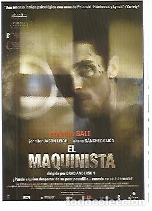 Postkarten: CROMO CINE 1769: EL MAQUINISTA - Varios