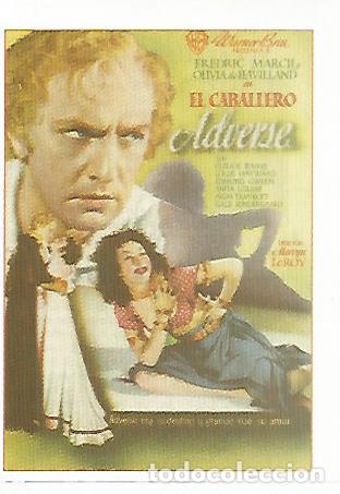 Postkarten: CROMO CINE 1780: EL CABALLERO ADVERSE - Varios