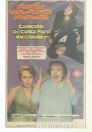 Postkarten: CROMO CINE 1778: CANCION DE CUNA PARA UN CADAVER - Varios