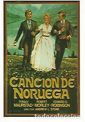 Postkarten: CROMO CINE 1766: CANCION DE NORUEGA - Varios