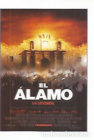 Postales: CROMO CINE 1771: EL ALAMO - Varios - Foto 1