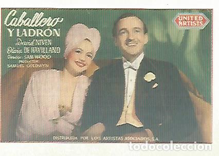 Cartes Postales: CROMO CINE 1777: CABALLERO Y LADRON - Varios