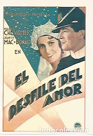 Postcards: CROMO CINE 1826: EL DESFILE DEL AMOR - Varios