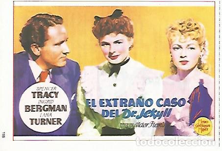 Postcards: CROMO CINE 1861: EL EXTRA&Ntilde;O CASO DEL DR. JECKYLL - Varios