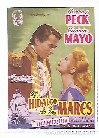 Cartes Postales: CROMO CINE 1866: EL HIDALGO DE LOS MARES - Varios