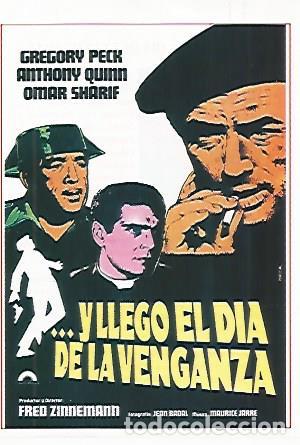 Cartes Postales: CROMO CINE 1870: Y LLEGO EL DIA DE LA VENGANZA - Varios