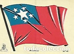 Postcards: CROMO COLECCION UNIVERSAL 1912: BANDERA BIRMANIA. Numero 43 - Varios