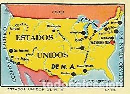 Cartoline: CROMO COLECCION UNIVERSAL 1943: ESTADOS UNIDOS. Numero 126 - Varios