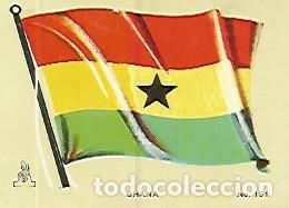 Cartoline: CROMO COLECCION UNIVERSAL 1953: BANDERA GHANA. Numero 151 - Varios