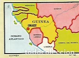 Cartoline: CROMO COLECCION UNIVERSAL 1958: GUINEA. Numero 162 - Varios