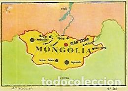 Cartoline: CROMO COLECCION UNIVERSAL 1996: MONGOLIA. Numero 266 - Varios