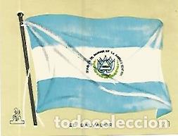 Cartoline: CROMO COLECCION UNIVERSAL 2015: BANDERA EL SALVADOR. Nuemreo 327 - Varios