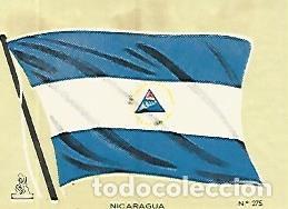 Cartoline: CROMO COLECCION UNIVERSAL 2000: BANDERA NICARAGUA. Numero 275 - Varios