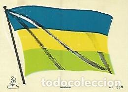 Cartoline: CROMO COLECCION UNIVERSAL 2023: BANDERA SUDAN. Numero 339 - Varios