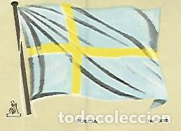 Cartoline: CROMO COLECCION UNIVERSAL 2021: BANDERA SUECIA. Numero 335 - Varios