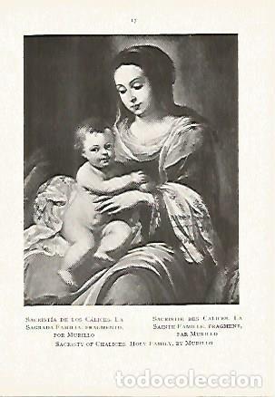 Cartoline: LAMINA 5226: La Sagrada Familia por Murillo - Angel Dotor y Municio