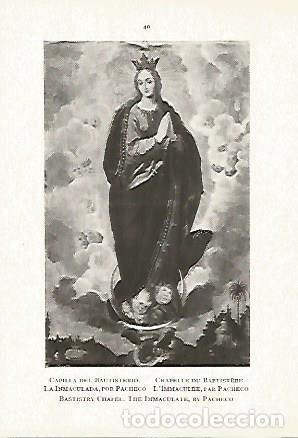 Cartoline: LAMINA 5237: La Immaculada por Pacheco - Angel Dotor y Municio