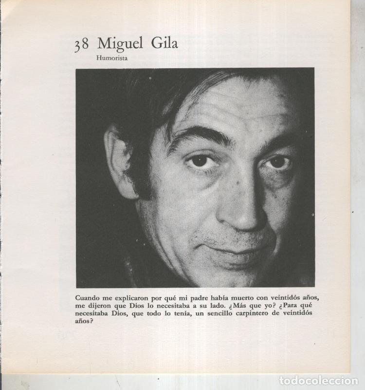 Postkarten: Ficha 038: Miguel Gila: Humorista - Varios