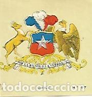 Cartes Postales: CROMO COLECCION UNIVERSAL 2097: ESCUDO CHILE. Numero 97 - Varios