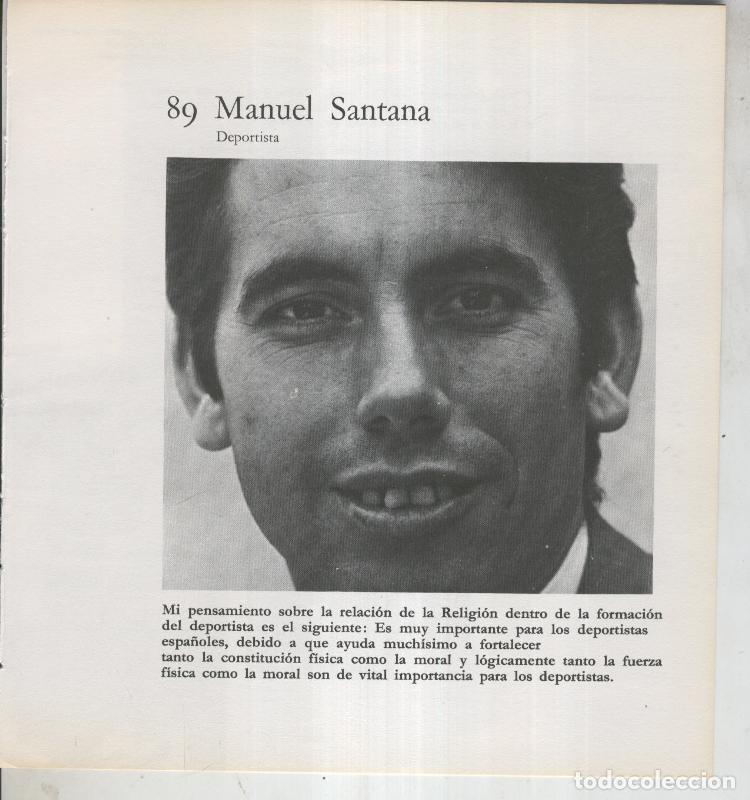 Cartoline: Ficha 089: Manuel Santana: Deportista - Varios
