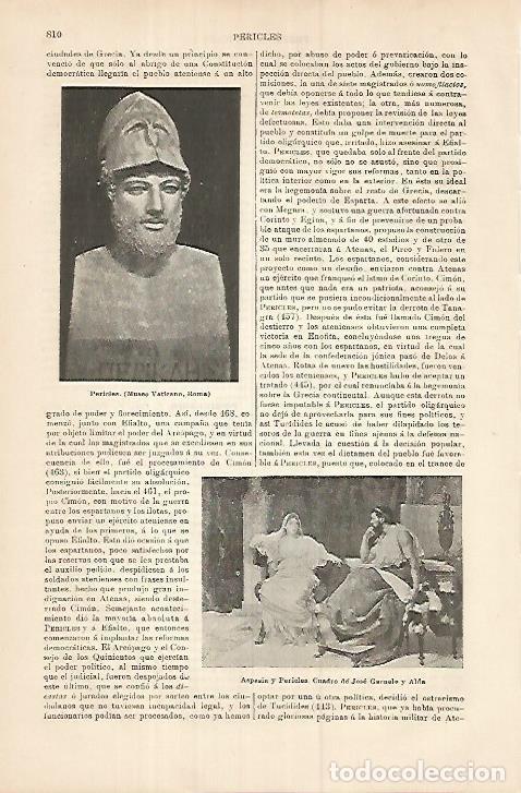 Postkarten: LAMINA ESPASA 18006: Pericles - Varios